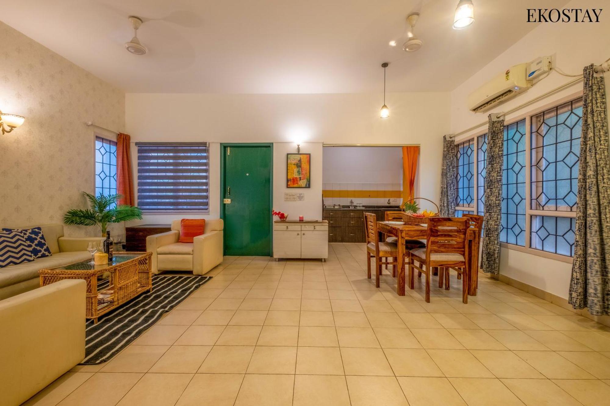 Eko Stay - Green Door Apartment Candolim Exterior foto
